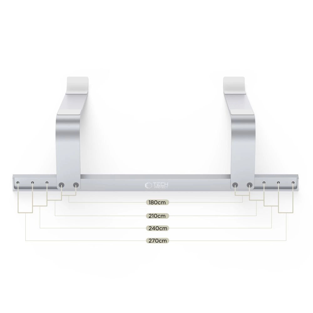 Tech-Protect ULS100 universal stand for laptops up to 16" - silver