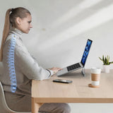 Tech-Protect ULS100 universal stand for laptops up to 16" - silver