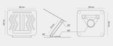 Wozinsky WRS-CPY84SB 360 Aluminum Laptop and Tablet Stand + Free Smartphone Stand - Black