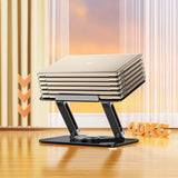 Wozinsky WRS-CPY84SB 360 Aluminum Laptop and Tablet Stand + Free Smartphone Stand - Black