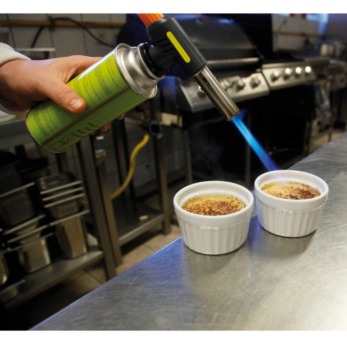 Cartridge cateringbrænder til Creme Brulle 1kW