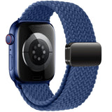 Tech-Protect Nylonmag Strap til Apple Watch 4 / 5 / 6 / 7 / 8 / 9 / SE / Ultra 1 / 2 (42 / 44 / 45 / 49 mm) - Blå
