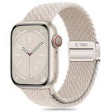 Tech-Protect Nylonmag Strap til Apple Watch 4 / 5 / 6 / 7 / 8 / 9 / SE / Ultra 1 / 2 (42 / 44 / 45 / 49 mm) - Beige