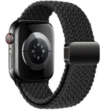 Tech-Protect Nylonmag Strap til Apple Watch 4 / 5 / 6 / 7 / 8 / 9 / SE / Ultra 1 / 2 (42 / 44 / 45 / 49 MM) - sort