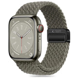 Tech-Protect Nylonmag Strap til Apple Watch 4 / 5 / 6 / 7 / 8 / 9 / SE / Ultra 1 / 2 (42 / 44 / 45 / 49 MM) - Grøn