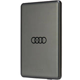 Powerbank Audi Big Logo MagSafe induktiv 15W 5000mAh - grå