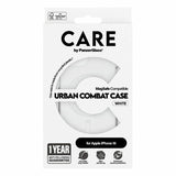 CARE af PanzerGlass Urban Combat Case MagSafe til iPhone 15 - Hvid