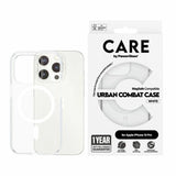 CARE af PanzerGlass Urban Combat Case MagSafe til iPhone 15 Pro - Hvid