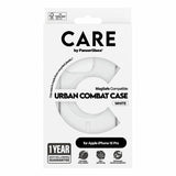 CARE af PanzerGlass Urban Combat Case MagSafe til iPhone 15 Pro - Hvid
