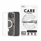 CARE af PanzerGlass Urban Combat Case MagSafe til iPhone 15 Pro Max - Hvid