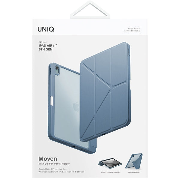 Uniq Moven iPad Air 11" Case (2024) - Blå
