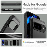 Spigen Rugged Armor Case til Google Pixel 9 / 9 Pro - sort