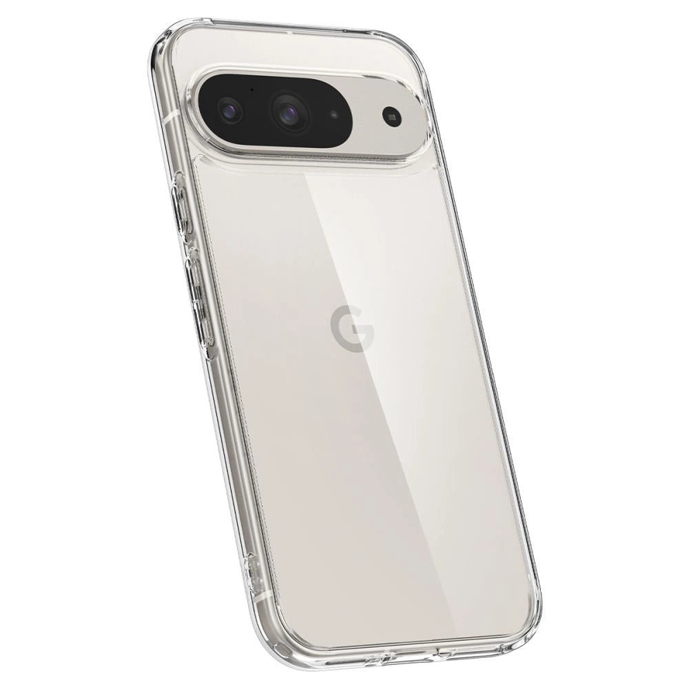 Spigen Ultra Hybrid Case til Google Pixel 9 / 9 Pro - Gennemsigtig