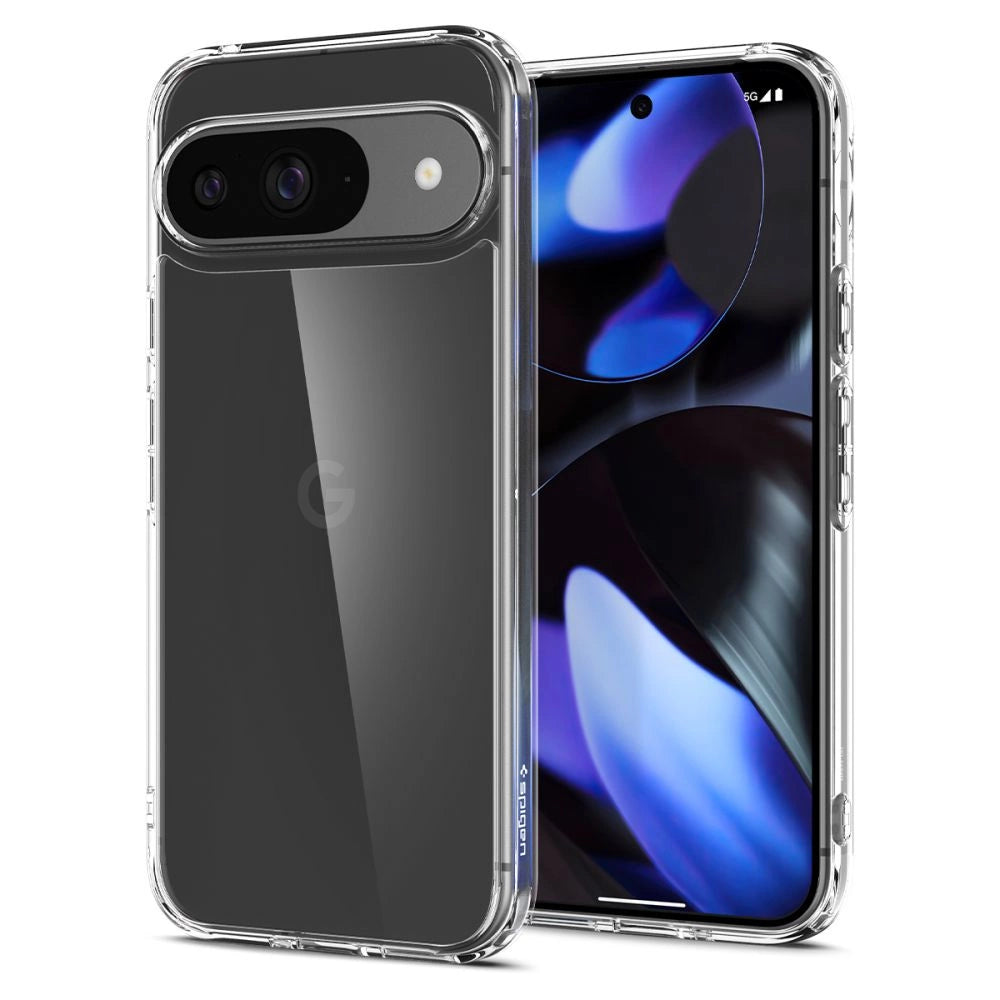 Spigen Ultra Hybrid Case til Google Pixel 9 / 9 Pro - Gennemsigtig