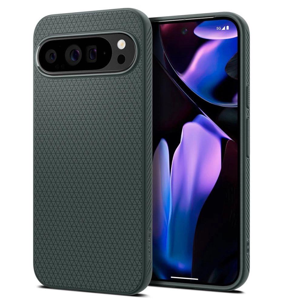 Spigen Liquid Air Case til Google Pixel 9 Pro XL - Grøn