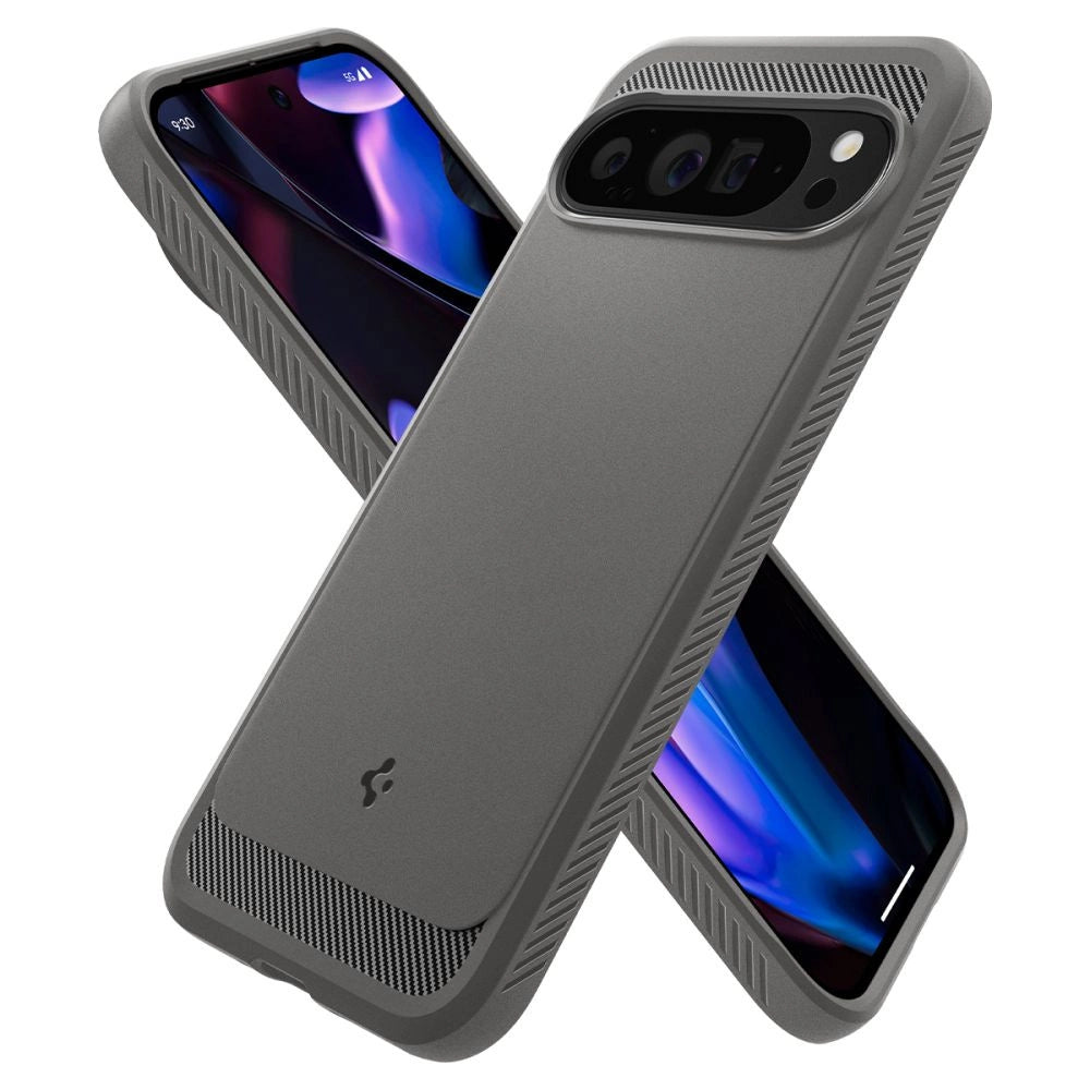 Spigen Rugged Armor Case for Google Pixel 9 Pro XL - Gray