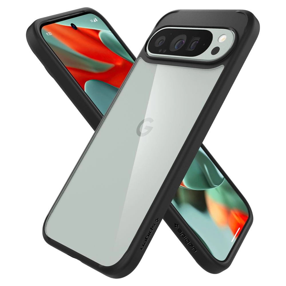 Spigen Ultra Hybrid Case til Google Pixel 9 Pro XL - sort
