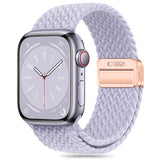 Tech-Protect Nylonmag Strap til Apple Watch 4 / 5 / 6 / 7 / 8 / 9 / SE (38 / 40 / 41 mm) - lilla