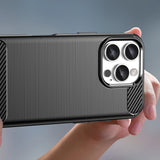 Carbon Case for iPhone 16 Pro - Black