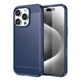 Carbon Case til iPhone 16 Pro - Blå