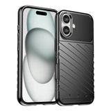 Thunder Case til iPhone 16 Plus Silicone Case - sort
