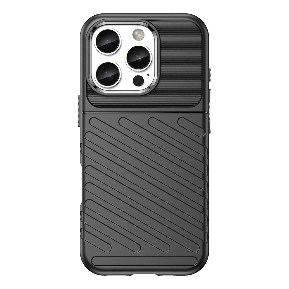 Thunder Case til iPhone 16 Pro Silicone Case - sort