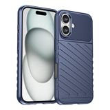 Thunder Case til iPhone 16 Silicone Case - Blå