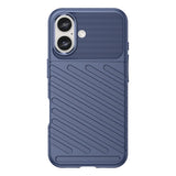 Thunder Case til iPhone 16 Silicone Case - Blå