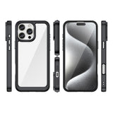 Outer Space Case med gelramme til iPhone 16 Pro Max - sort