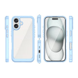 Outer Space Case med gelramme til iPhone 16 Plus - Blå