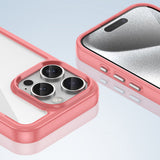 Outer Space Case med Gel Frame til iPhone 16 Pro Max - Rød