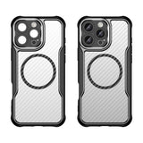 Ledende serie MagSafe Silicone Case til iPhone 16 Pro - sort