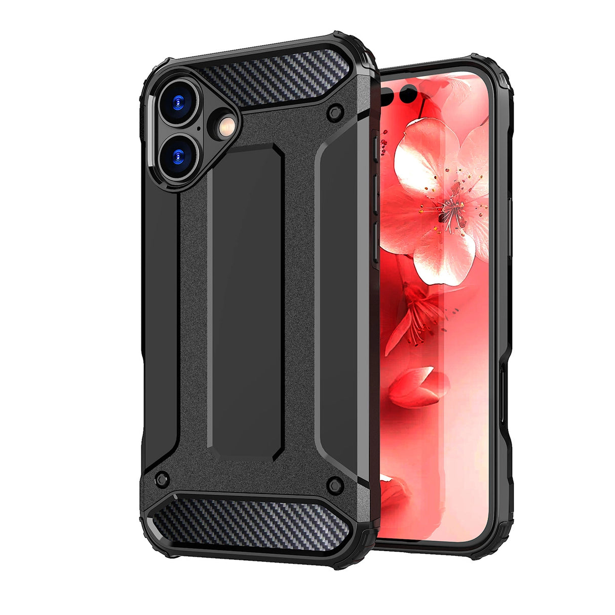 Hybrid Armor iPhone 16 Case - sort