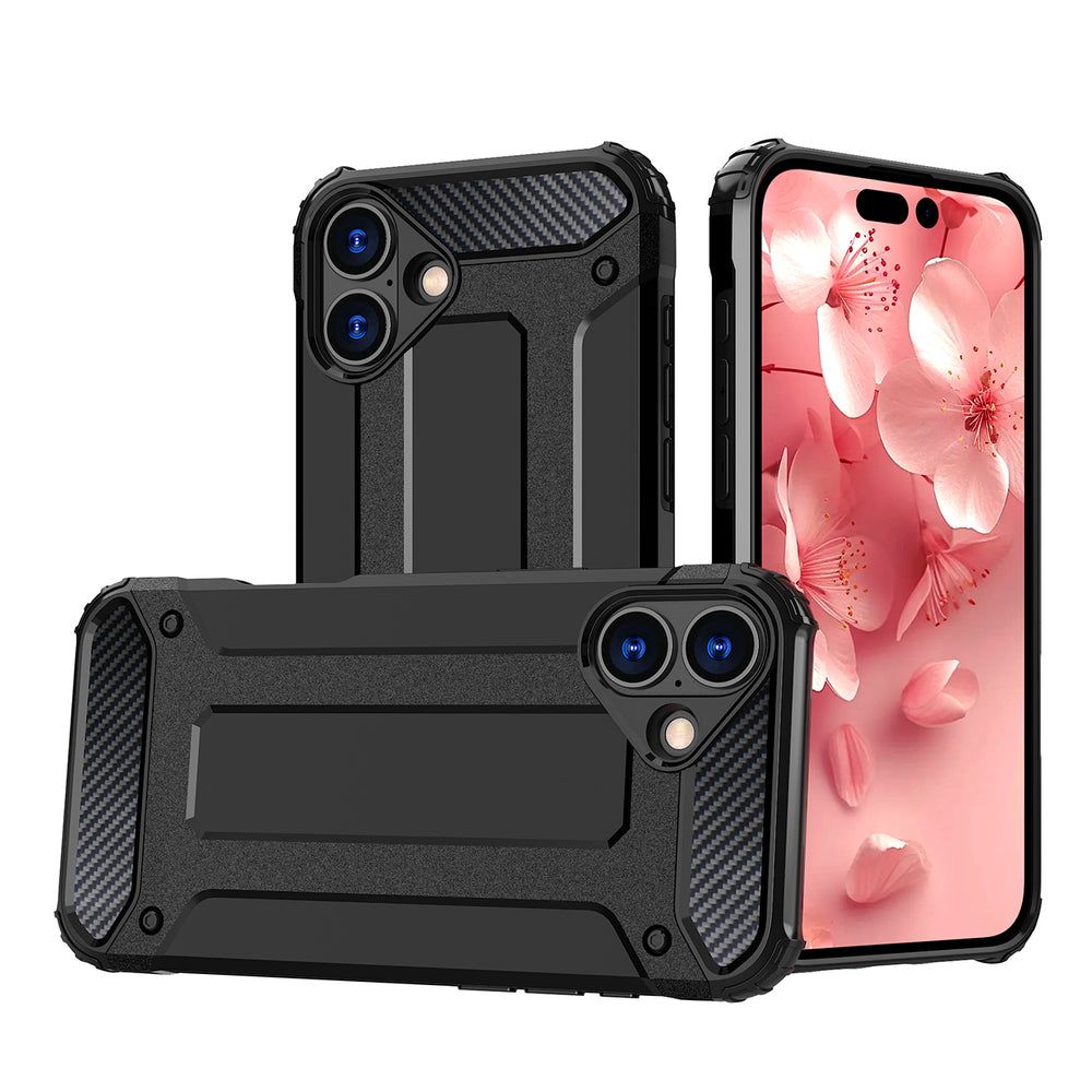 Hybrid Armor iPhone 16 Plus Case - sort