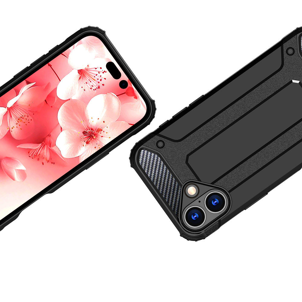 Hybrid Armor iPhone 16 Plus Case - sort