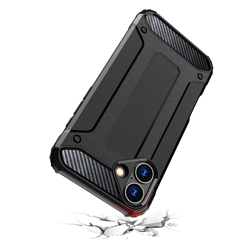 Hybrid Armor iPhone 16 Plus Case - sort
