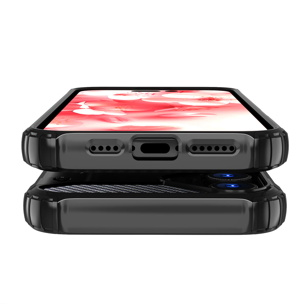 Hybrid Armor iPhone 16 Plus Case - sort