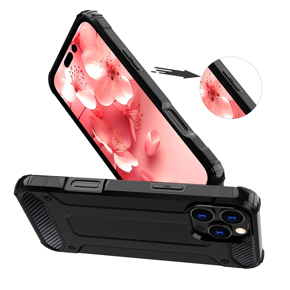 Hybrid Armor iPhone 16 Pro Max Case - sort