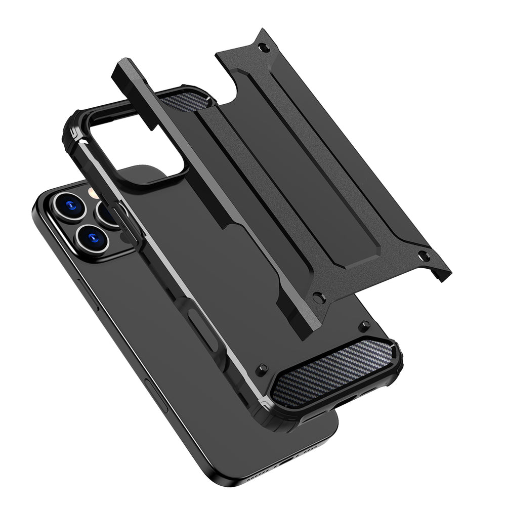 Hybrid Armor iPhone 16 Pro Max Case - sort