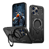 Hybrid Armor Trendy Case med MagSafe til iPhone 16 Pro Max - sort