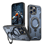 Hybrid Armor Trendy Case med MagSafe til iPhone 16 Pro Max - Blå