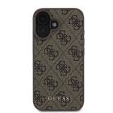 Guess 4G Classic iPhone 16 Case - Brunt