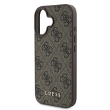 Guess 4G Classic iPhone 16 Case - Brunt
