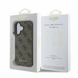 Guess 4G Classic iPhone 16 Case - Brunt