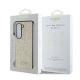 Guess 4G Glitter Script Case for Samsung Galaxy Z Fold 6 - Gold