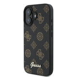 Guess Peony Script MagSafe iPhone 16 Plus-kasse - sort