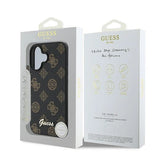 Guess Peony Script MagSafe iPhone 16 Plus-kasse - sort
