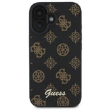 Guess Peony Script MagSafe iPhone 16 Case - sort