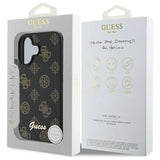 Guess Peony Script MagSafe iPhone 16 Case - sort