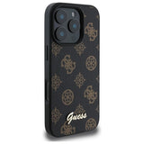 Guess Peony Script MagSafe iPhone 16 Pro Max-kasse - sort